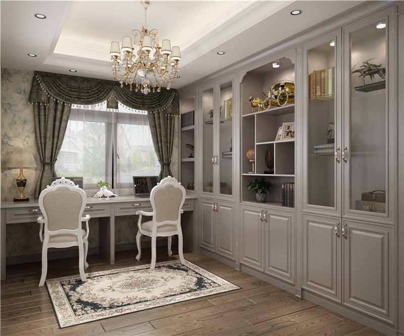 科誠美居：定制書柜，打造多樣書房空間